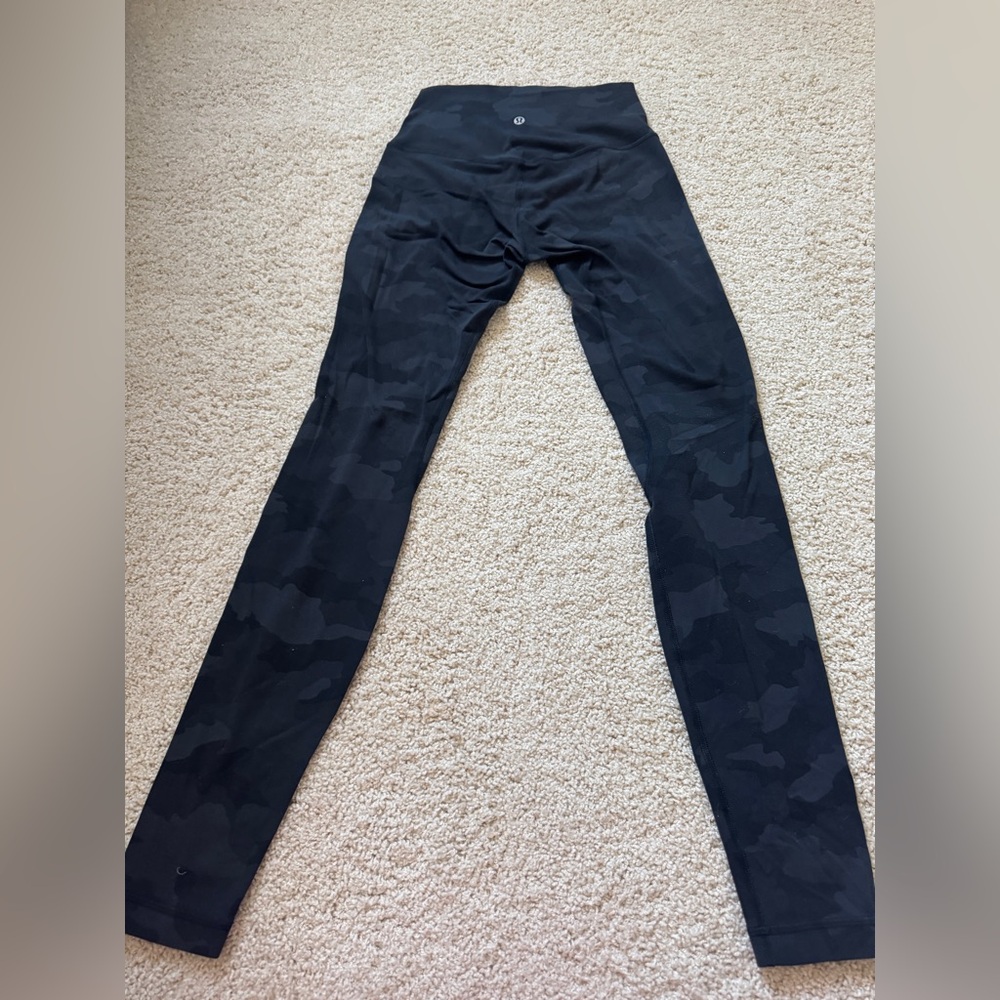 Lululemon Align Camo 7/8 length high waist 4 leggings